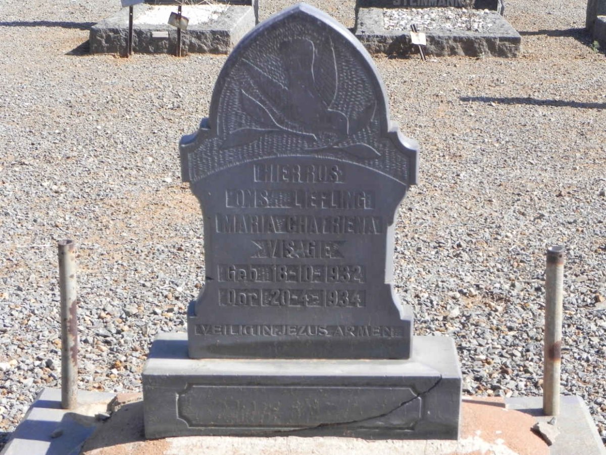 VISAGIE Maria Chatriena 1932-1934