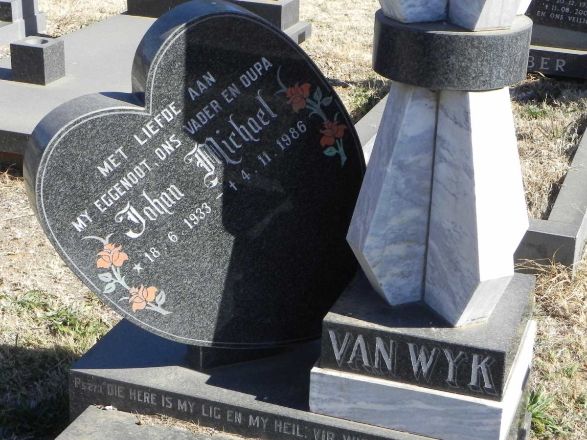 WYK Johan Michael, van 1933-1986