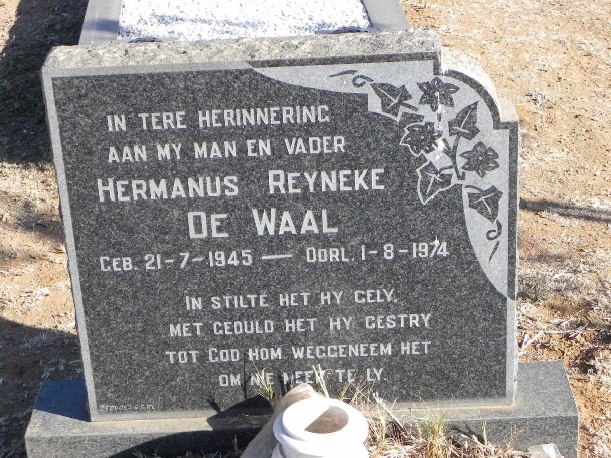 WAAL Hermanus Reyneke, de 1945-1974