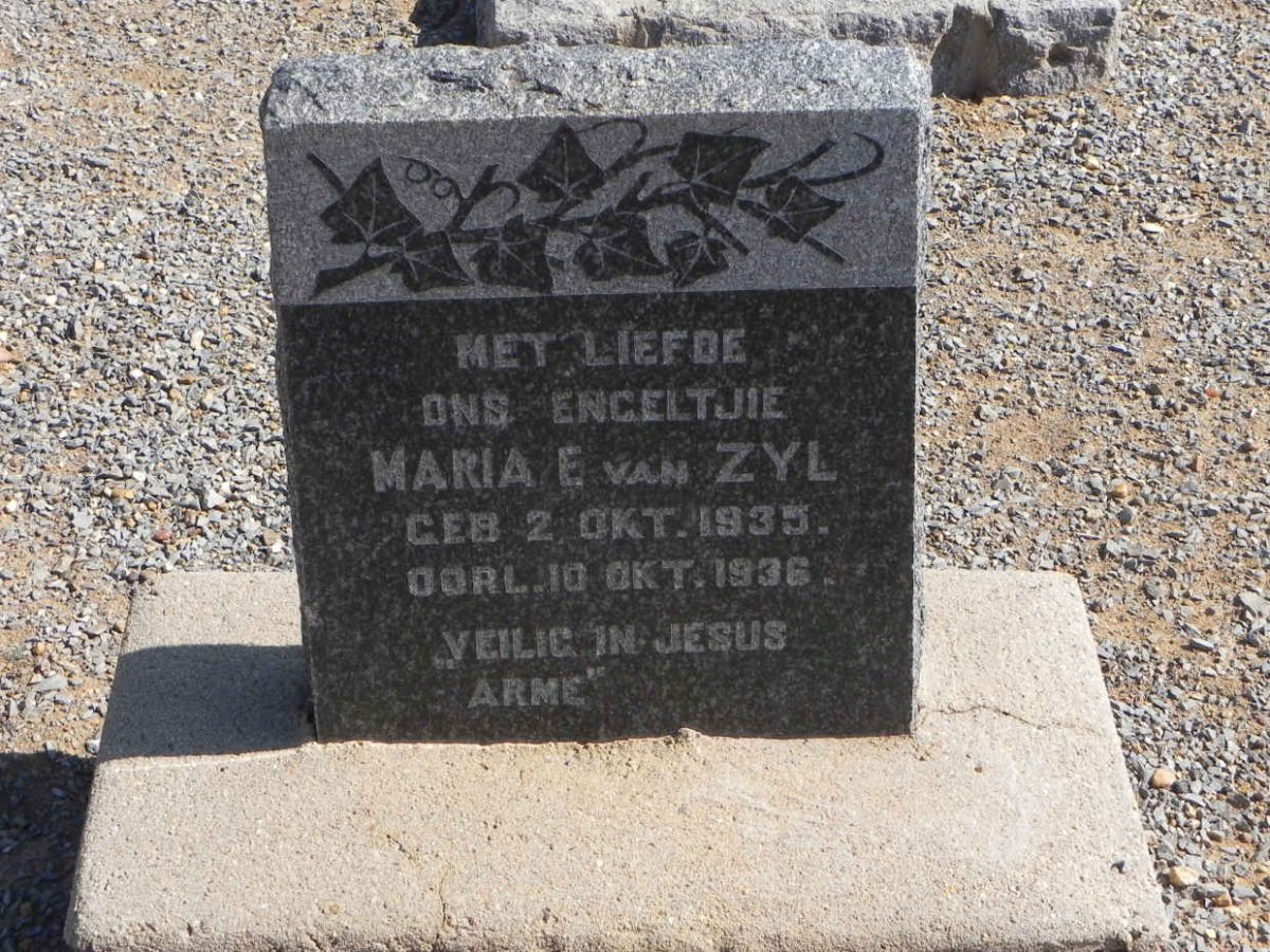 ZYL Maria E., van 1935-1936