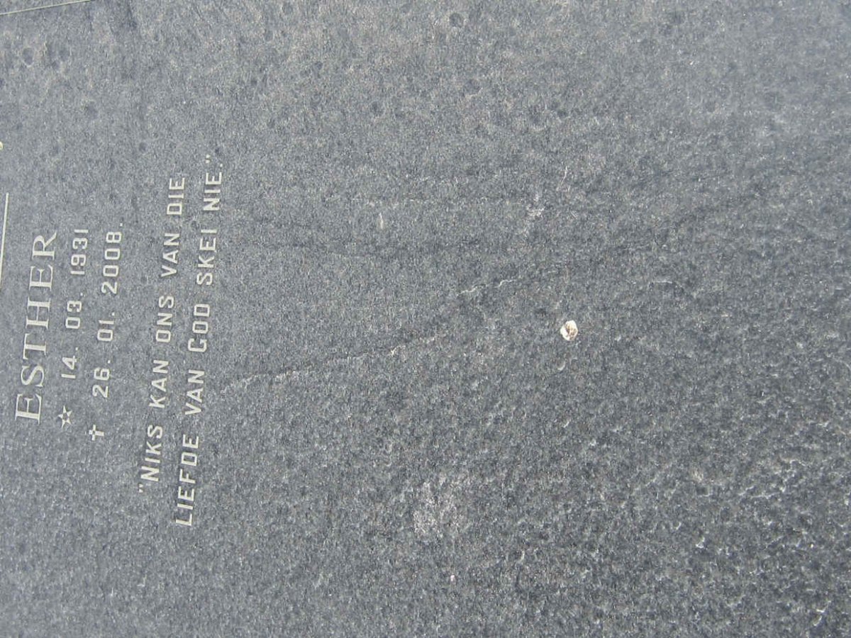 ? Esther 1931-2008