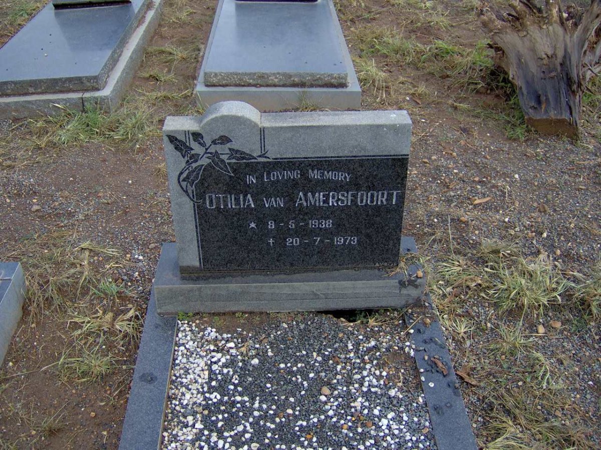 AMERSFOORT Otilia, van 1938-1973