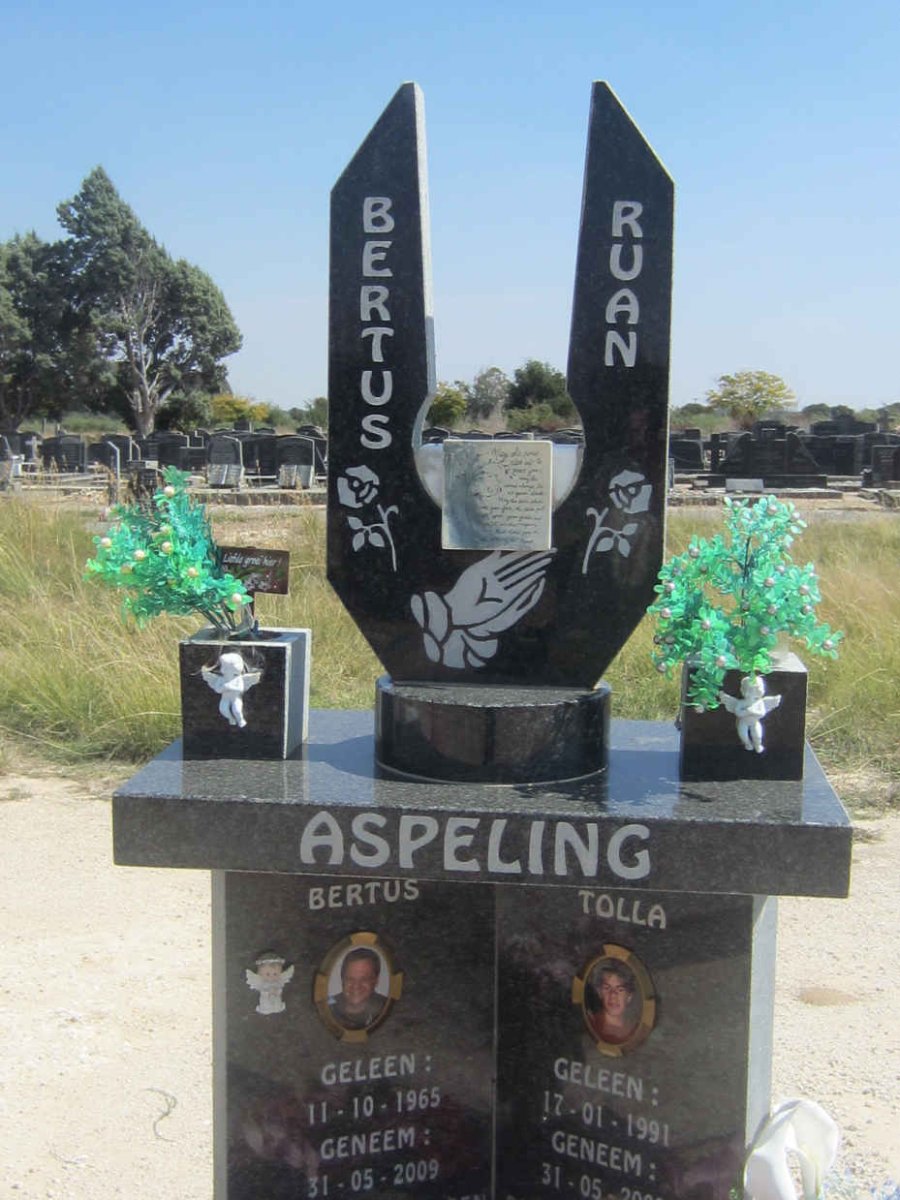 ASPELING Bertus 1965-2009 :: ASPELING Ruan 1991-2009