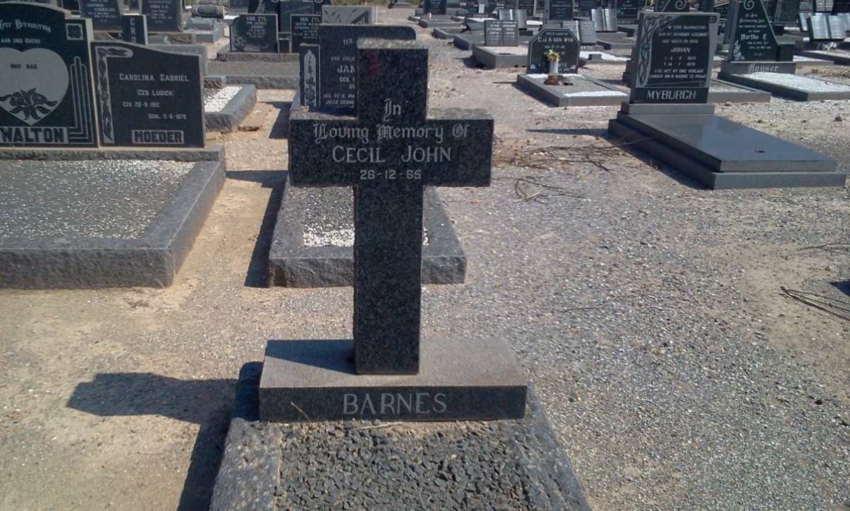 BARNES Cecil John -1965