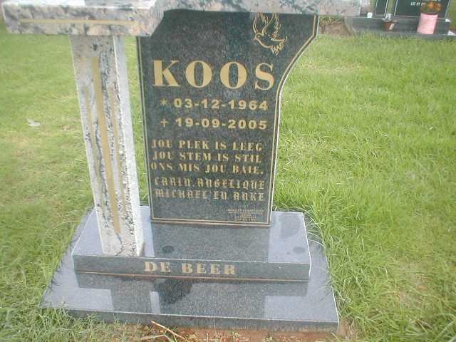 BEER Koos, de 1964-2005