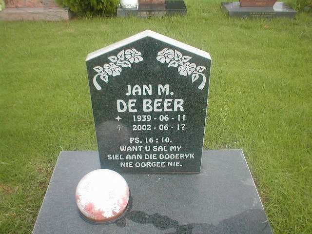 BEER Jan M., de 1939-2002