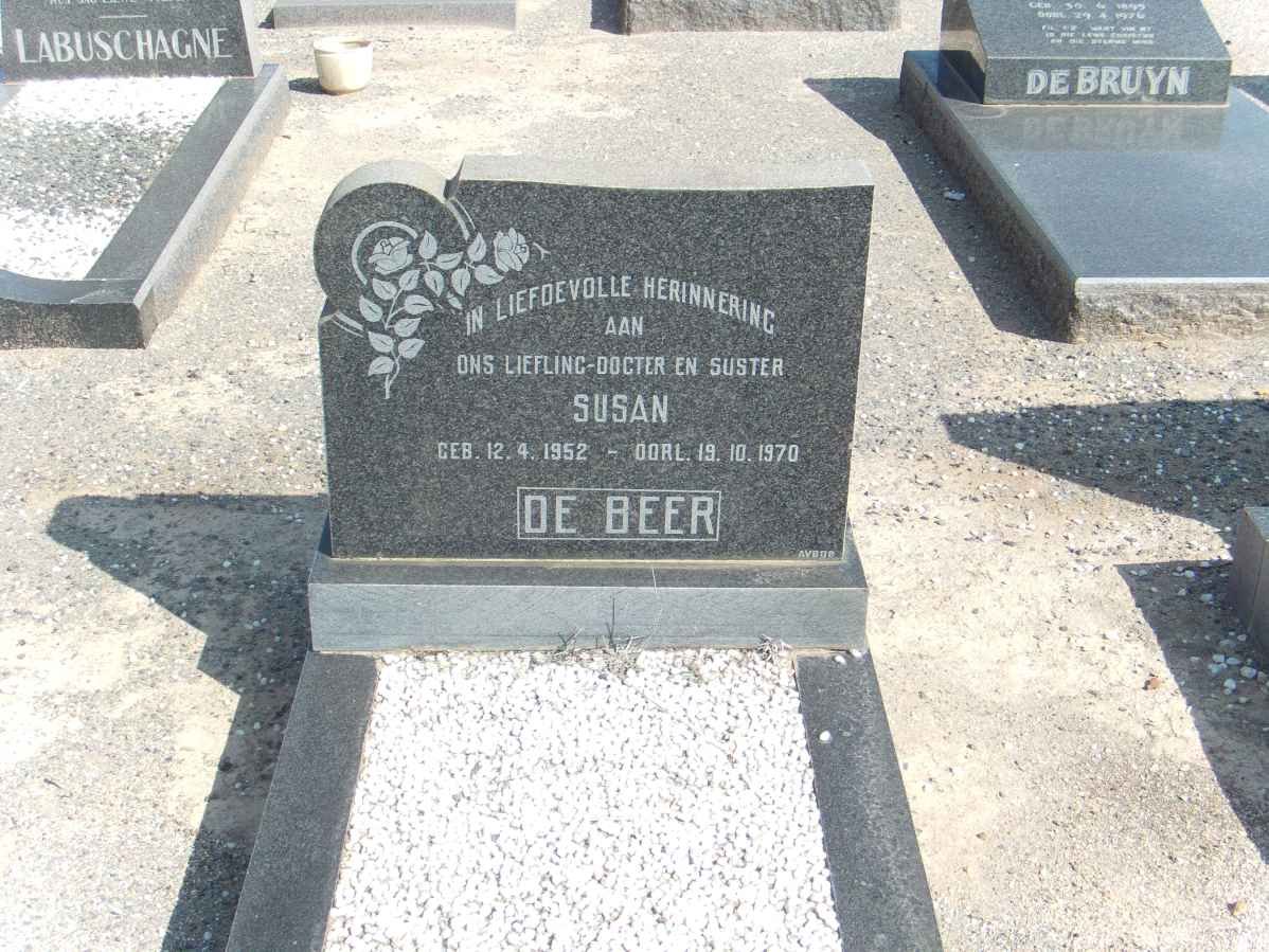 BEER Susan, de 1952-1970