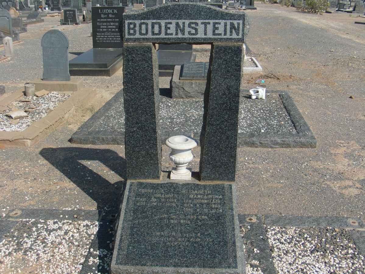 BODENSTEIN Cornelius Johannes 1859- &amp; Elizabeth Margaretha GROBBELAAR 1863-1934
