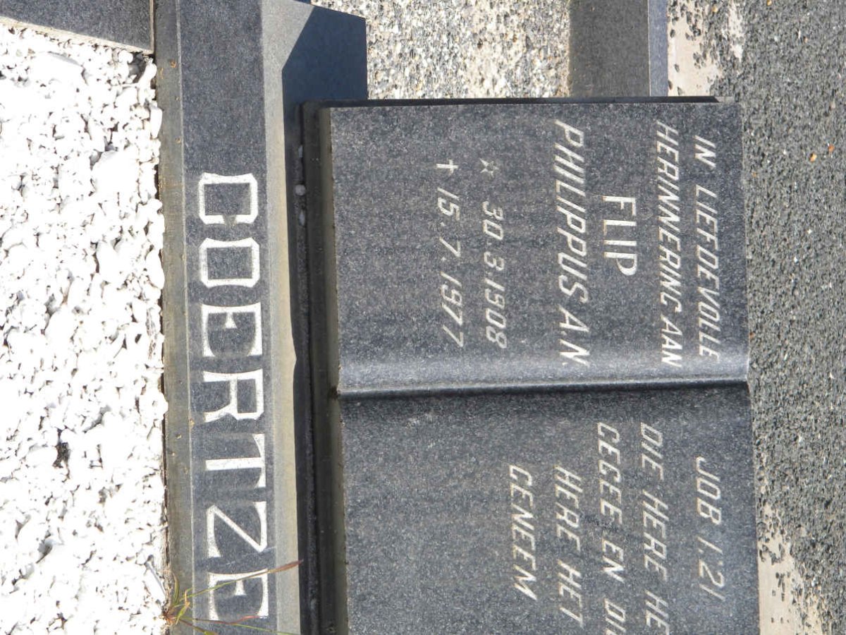 COERTZE Philippus A.N. 1908-1977