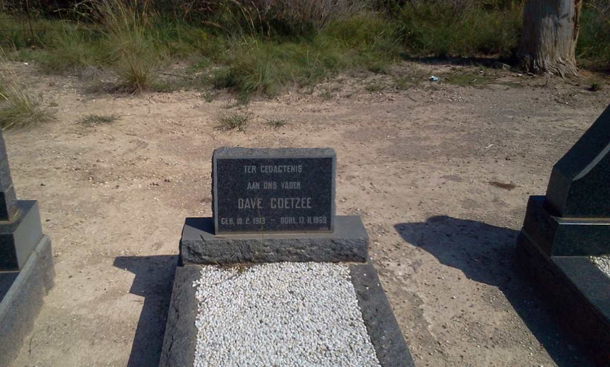 COETZEE Dave 1913-1969