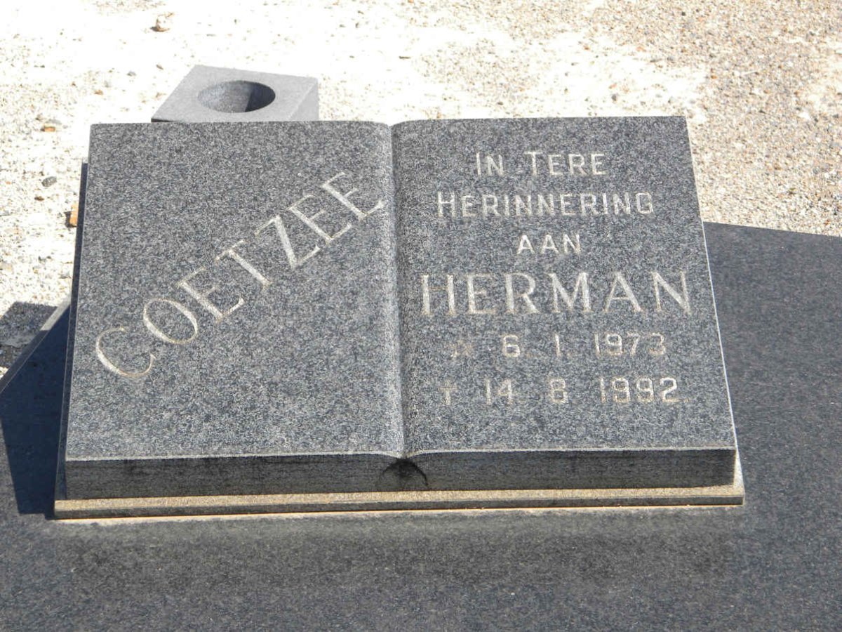 COETZEE Herman 1973-1992