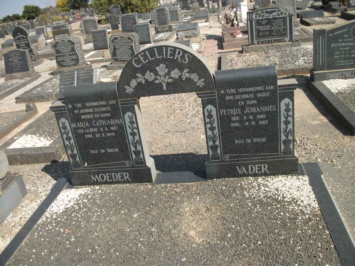 CELLIERS Petrus Johannes 1888-1963 &amp; Maria Catharina 1887-1946