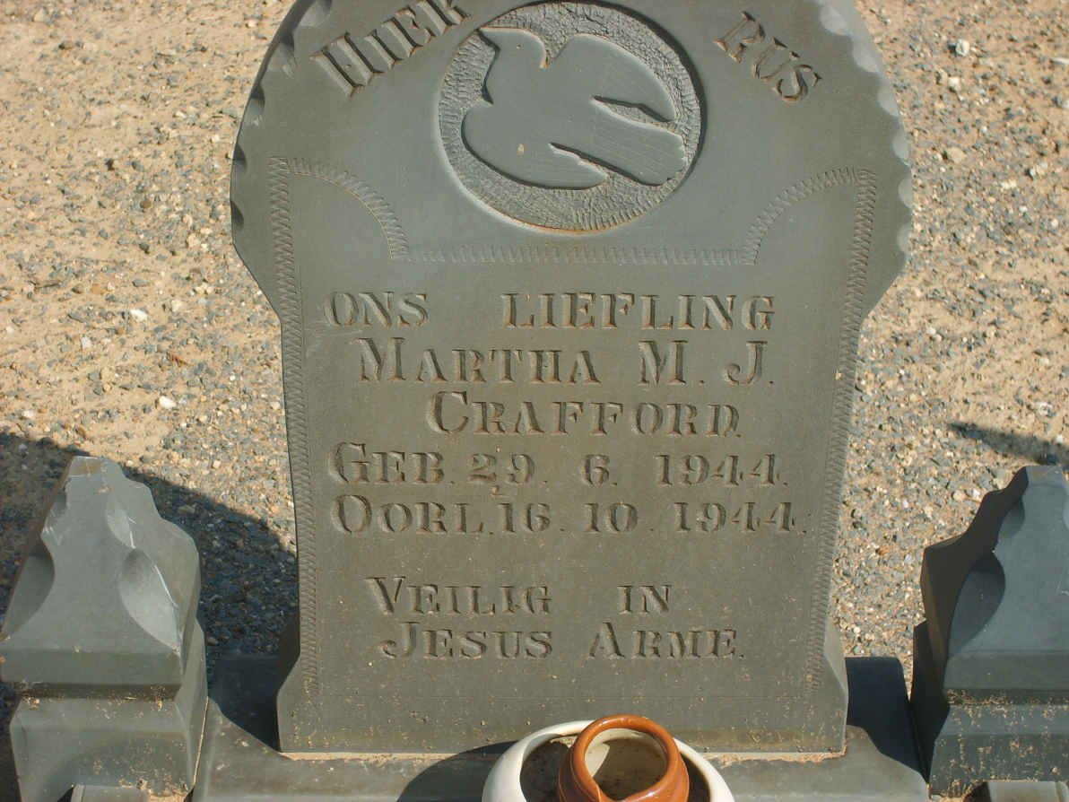 CRAFFORD Martha M.J. 1944-1944