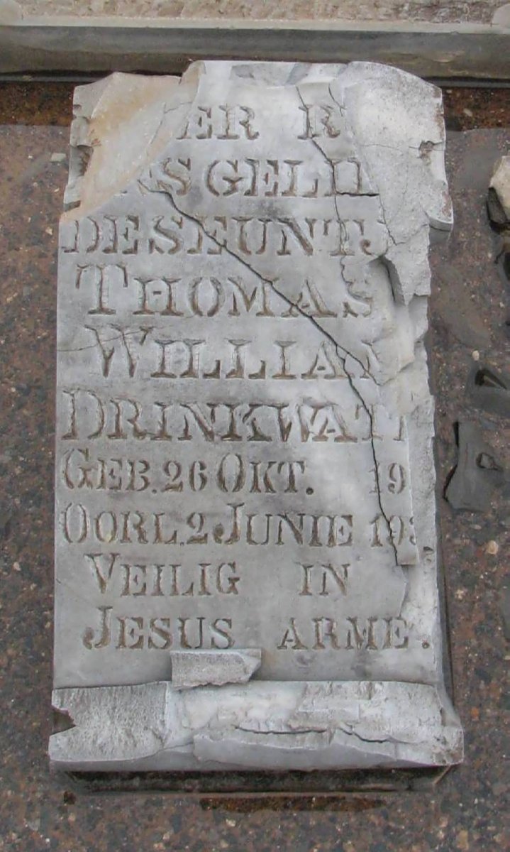 DRINKWATER Thomas William 19??-193?