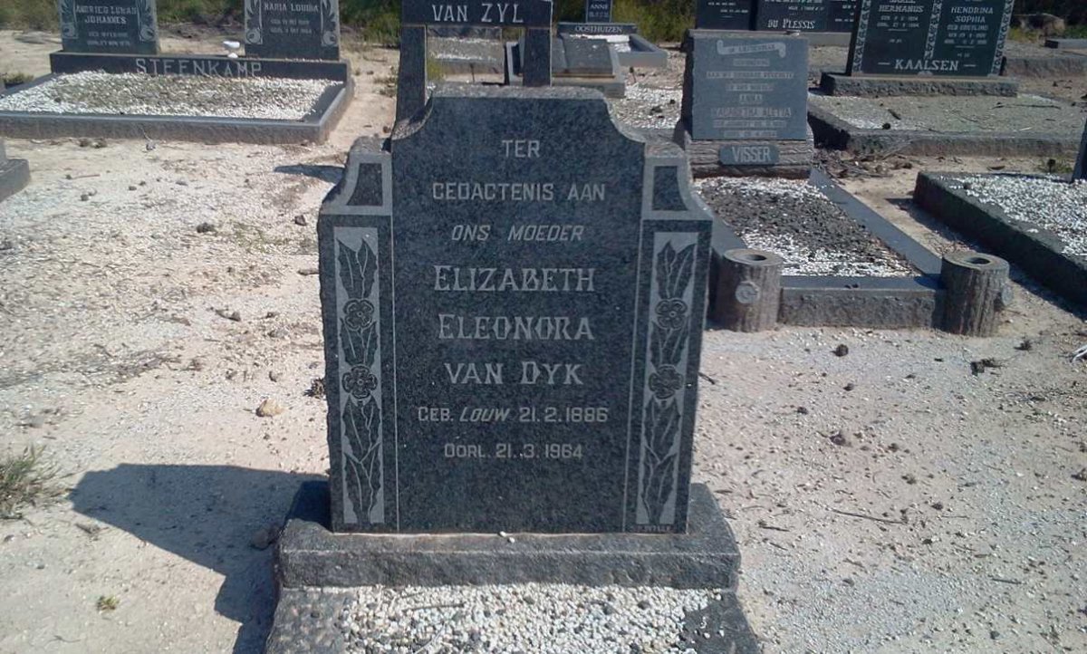 DYK Elizabeth Eleonora, van nee LOUW 1886-1964