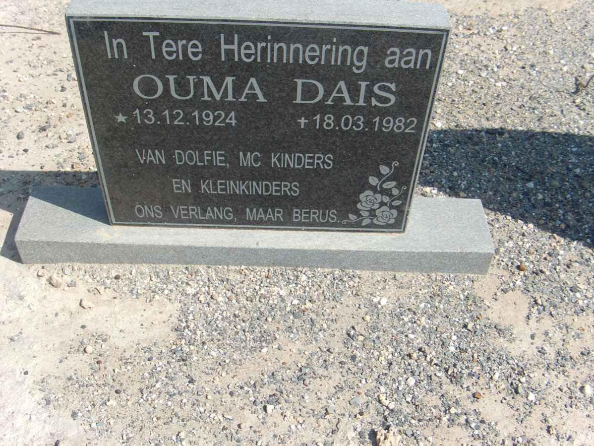 DAIS Ouma 1924-1982