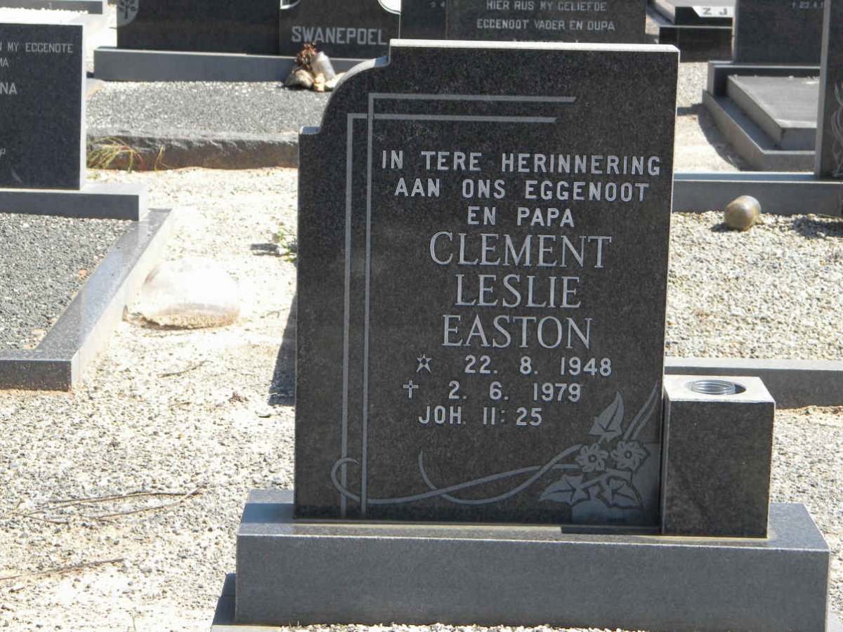 EASTON Clement Leslie 1948-1979