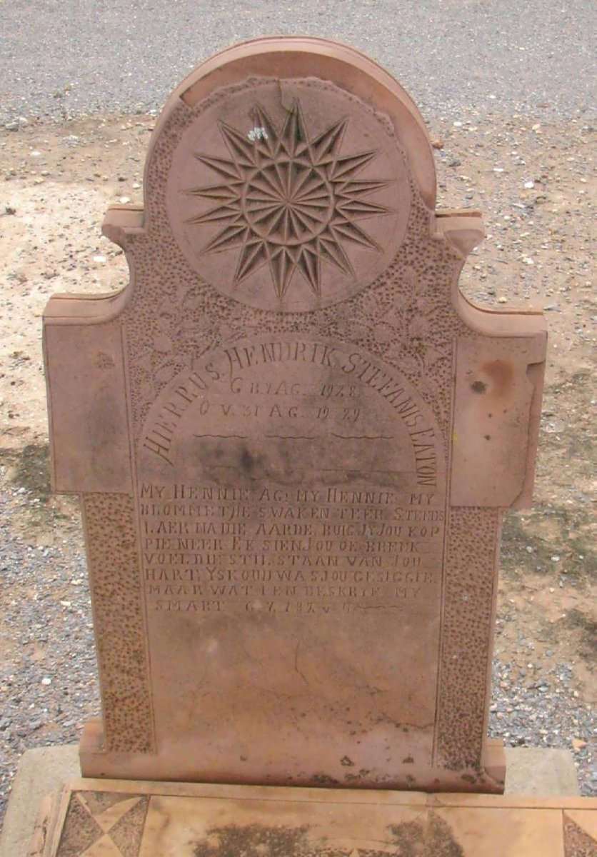 EATON Hendrik Stefanus 1928-1929