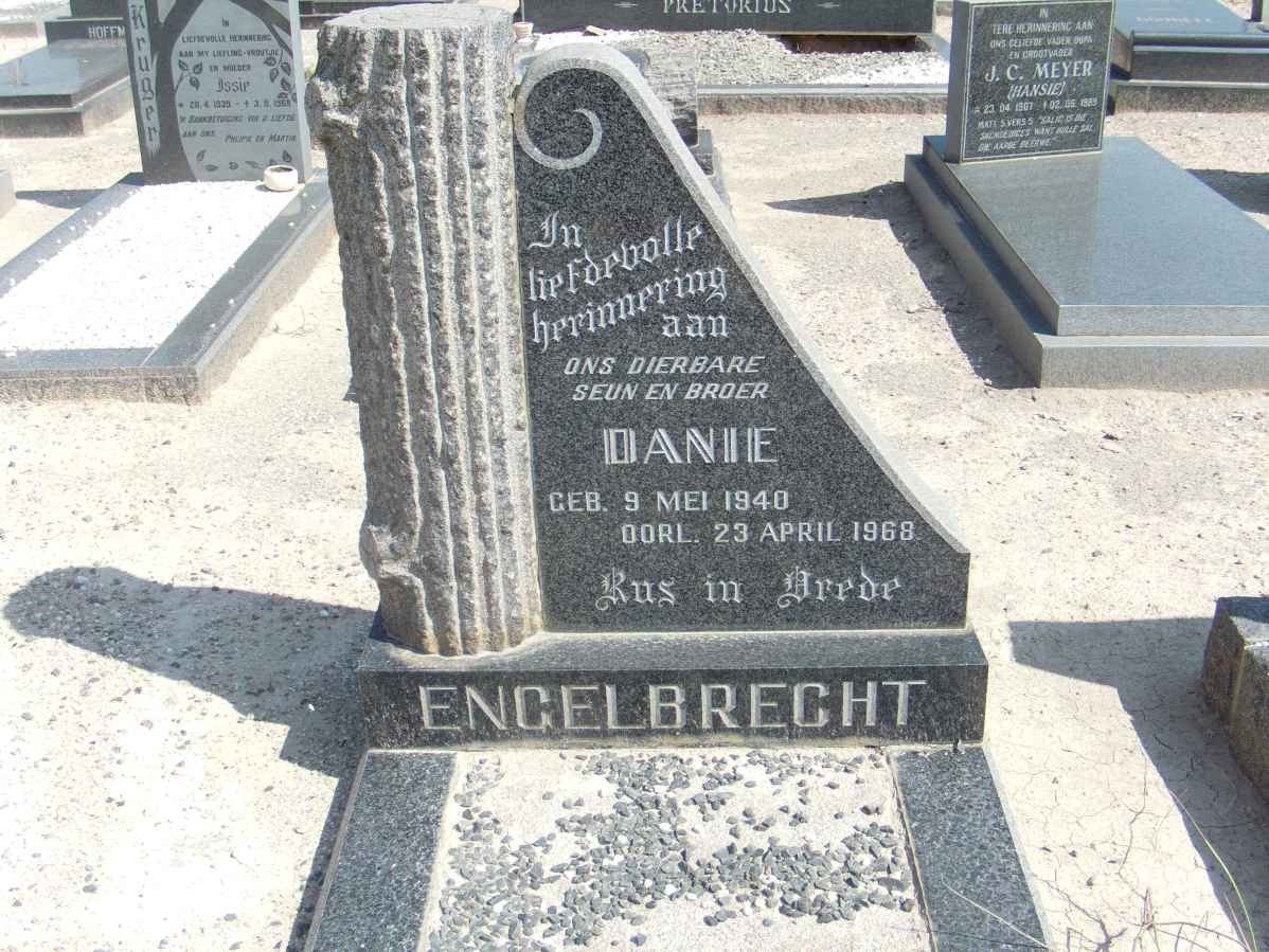 ENGELBRECHT Danie 1940-1968