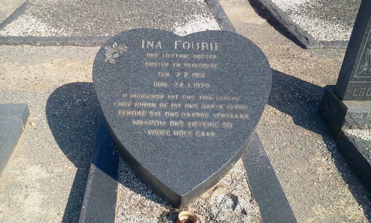 FOURIE Ina 19?1-1970