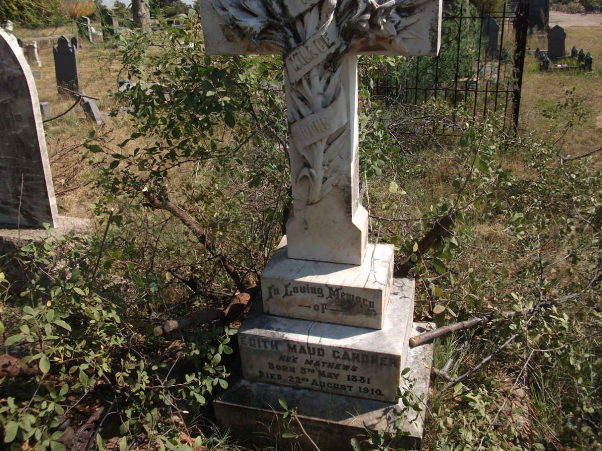GARDNER Edith Maud nee MATHEWS 1881-1910