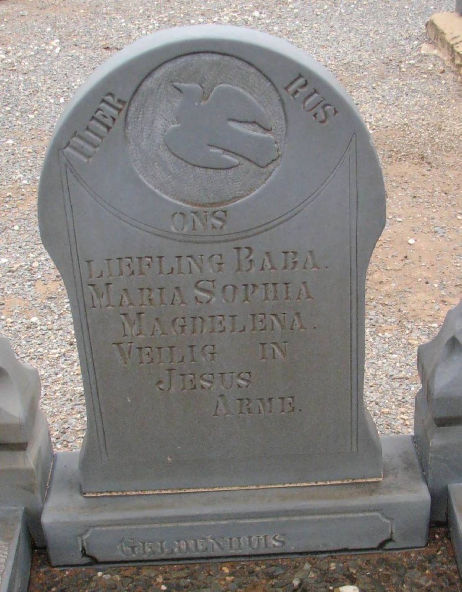 GELDENHUIS Maria Sophia Magdelena