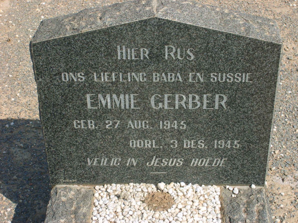 GERBER Emmie 1945-1945