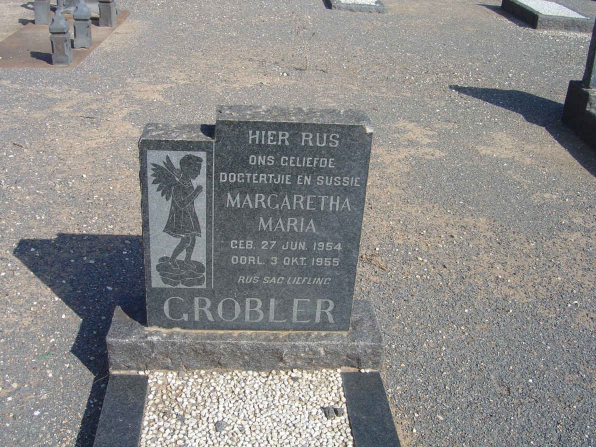 GROBLER Margaretha Maria 1954-1955