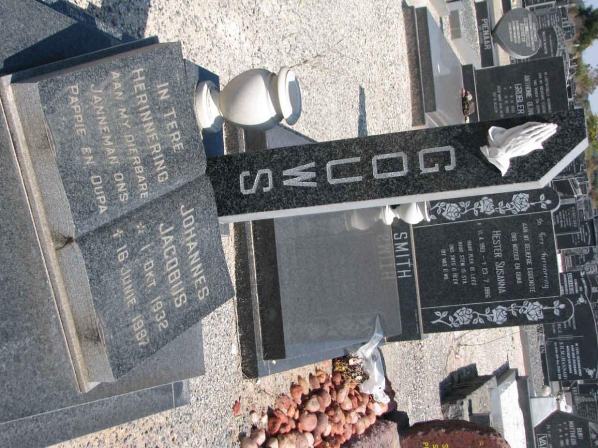 GOUWS Johannes Jacobus 1932-1987