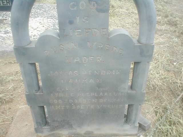 HAMMAN Josias Hendrik