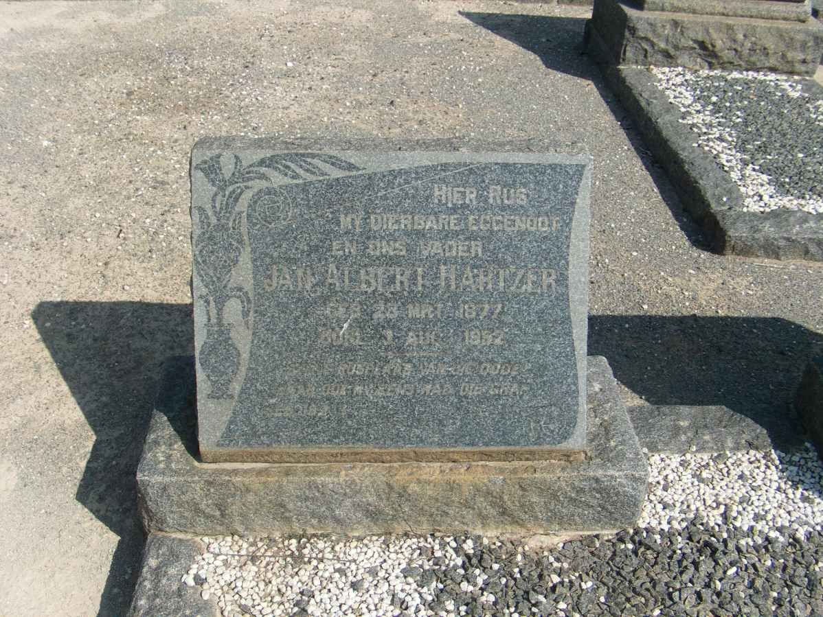 HARTZER Jan Albert 1877-19?2