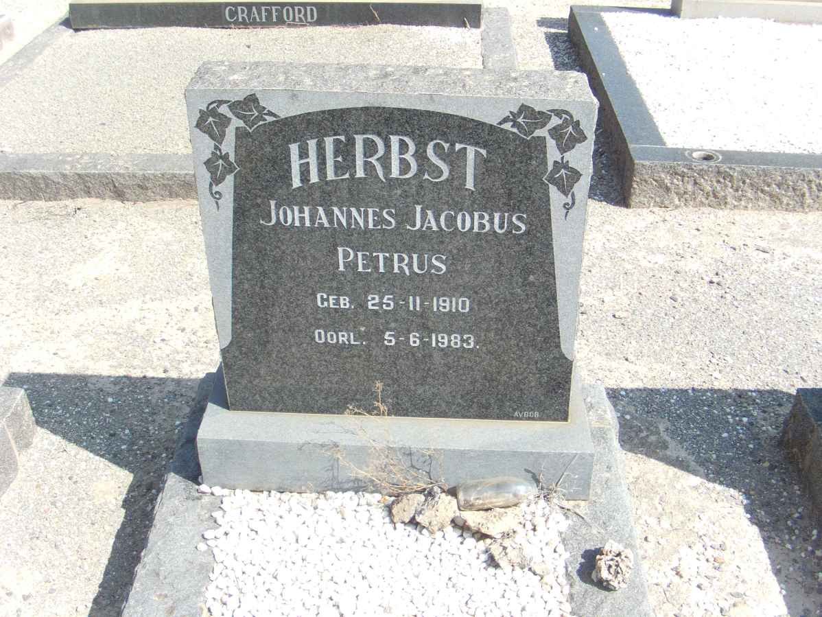 HERBST Johannes Jacobus Petrus 1910-1983