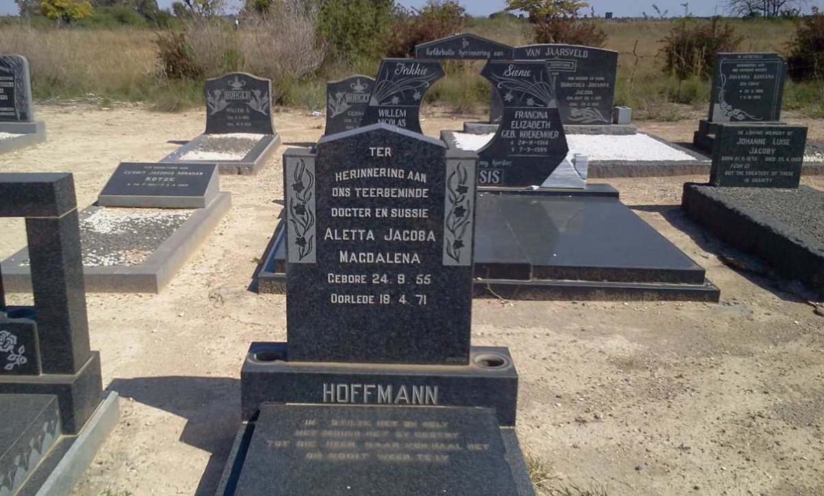 HOFFMANN Aletta Jacoba Magdalena 1955-1971