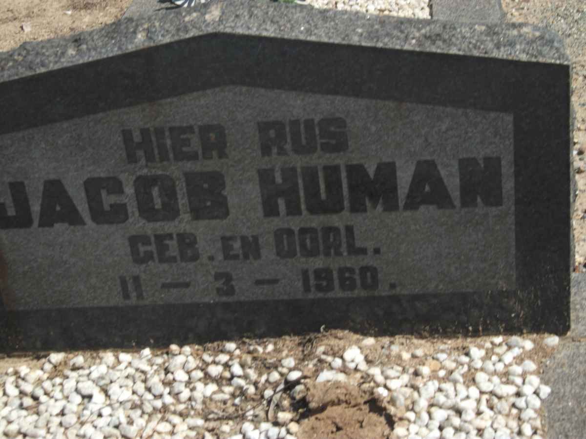 HUMAN Jacob 1960-1960
