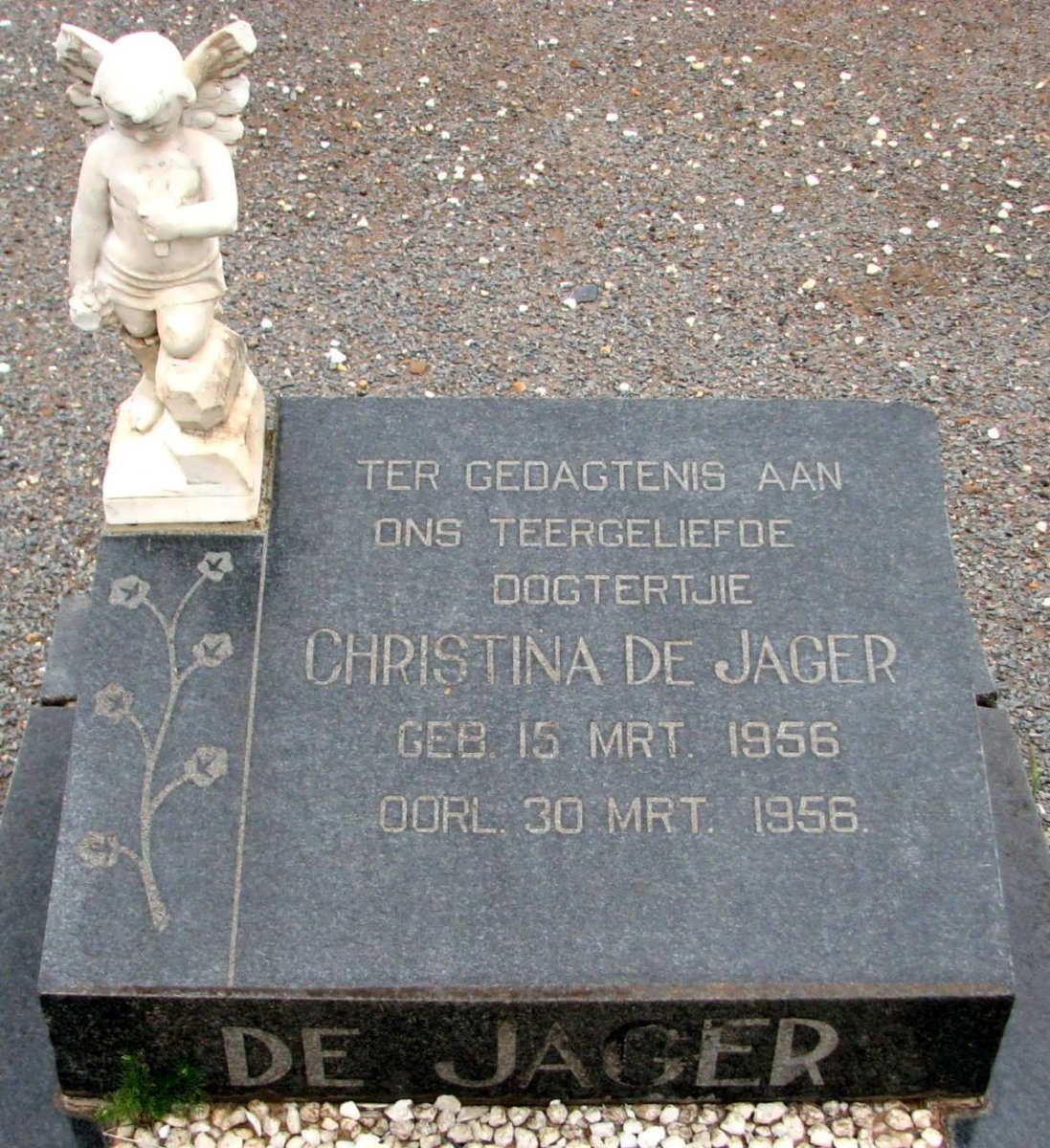 JAGER Christina, de 1956-1956