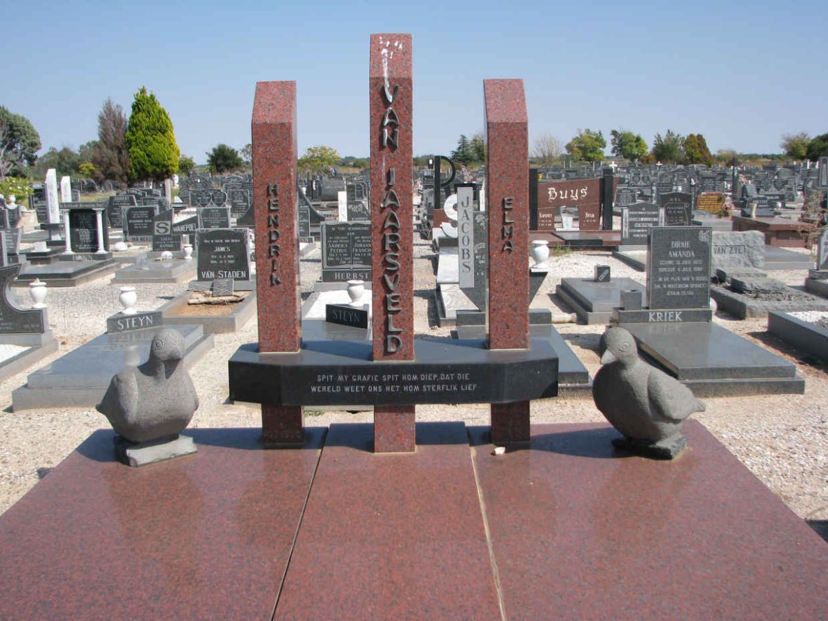 JAARSVELD Hendrik, van 1899-1990 &amp; Elna 1910-