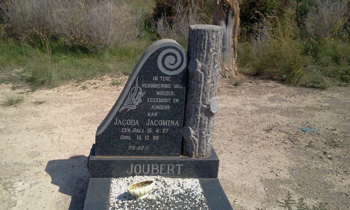 JOUBERT Jacoba Jacomina nee RALL 1927-1969