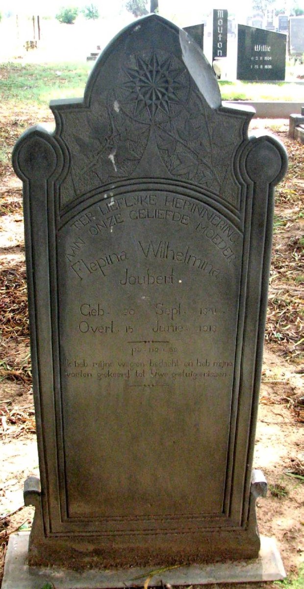 JOUBERT Flepina Wilhelmina 1841-1918