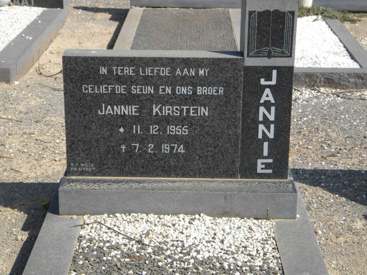 KIRSTEIN Jannie 1955-1974