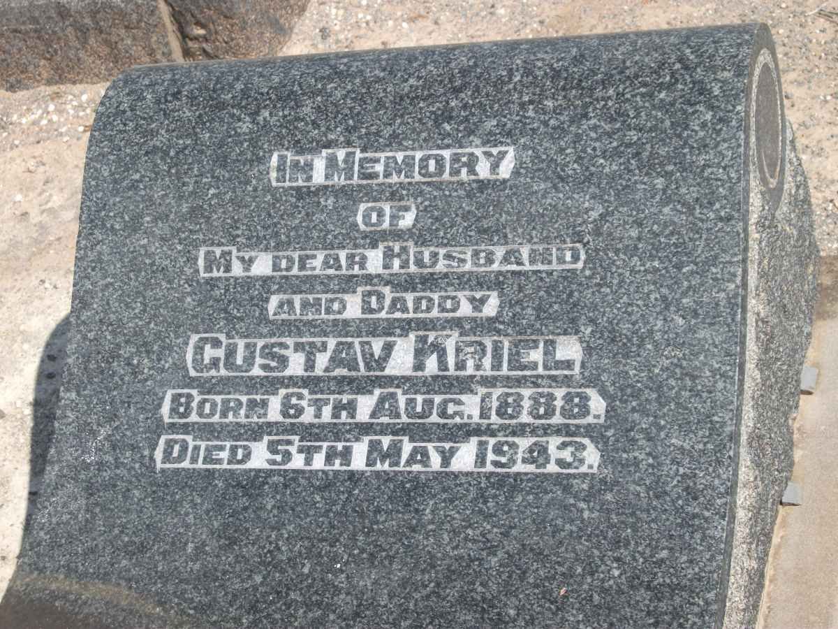 KRIEL Gustav 1888-1943