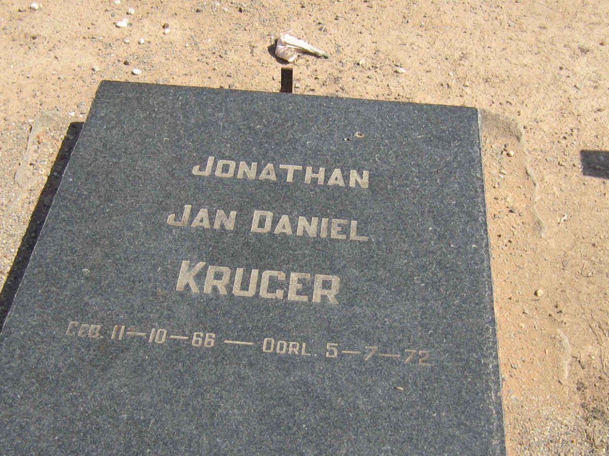 KRUGER Jonathan Jan Daniel 1966-1972