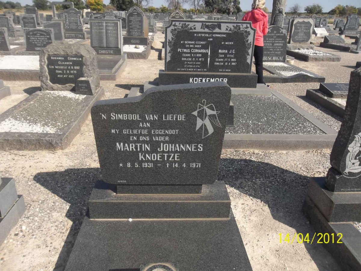 KNOETZE Martin Johannes 1931-1971