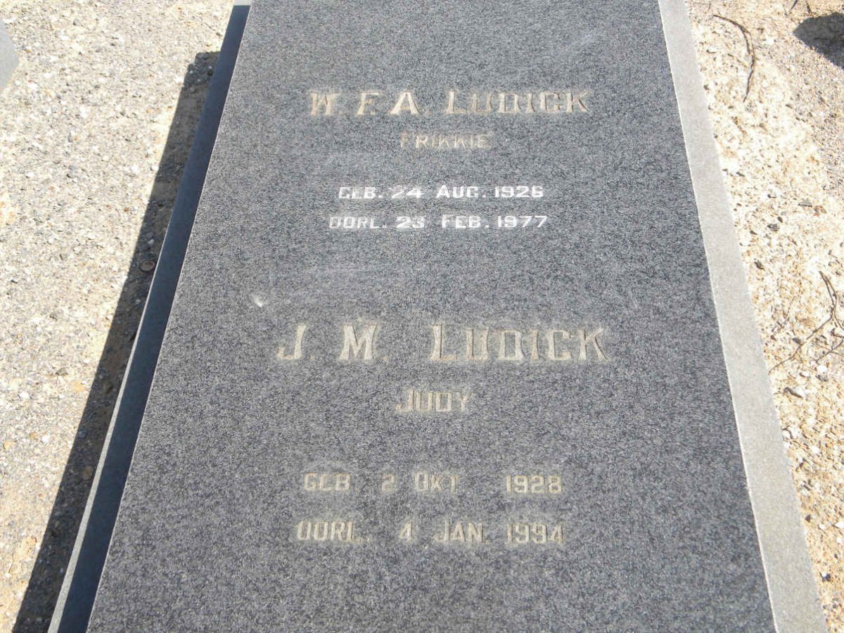 LUDICK W.F.A. 1926-1977