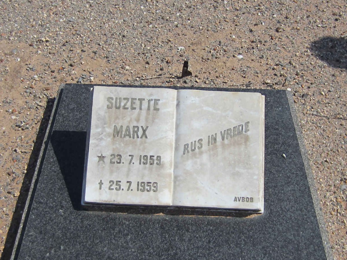 MARX Suzette 1959-1959