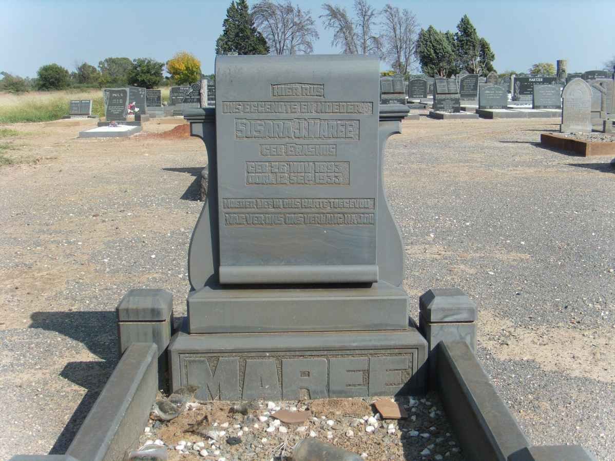 MAREE Susara J. nee ERASMUS
