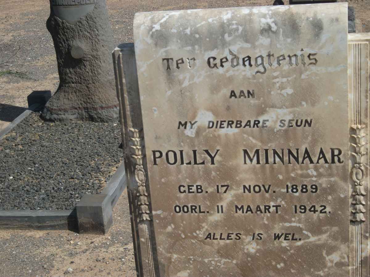 MINNAAR Polly 1889-1942