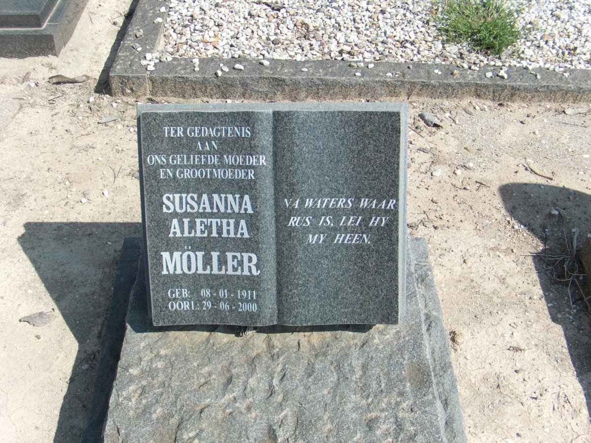 MÖLLER Susanna Aletha 1911-2000