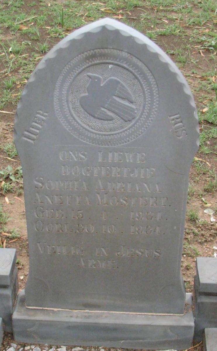 MOSTERT Sophia Adriana Anetta 1934-1934