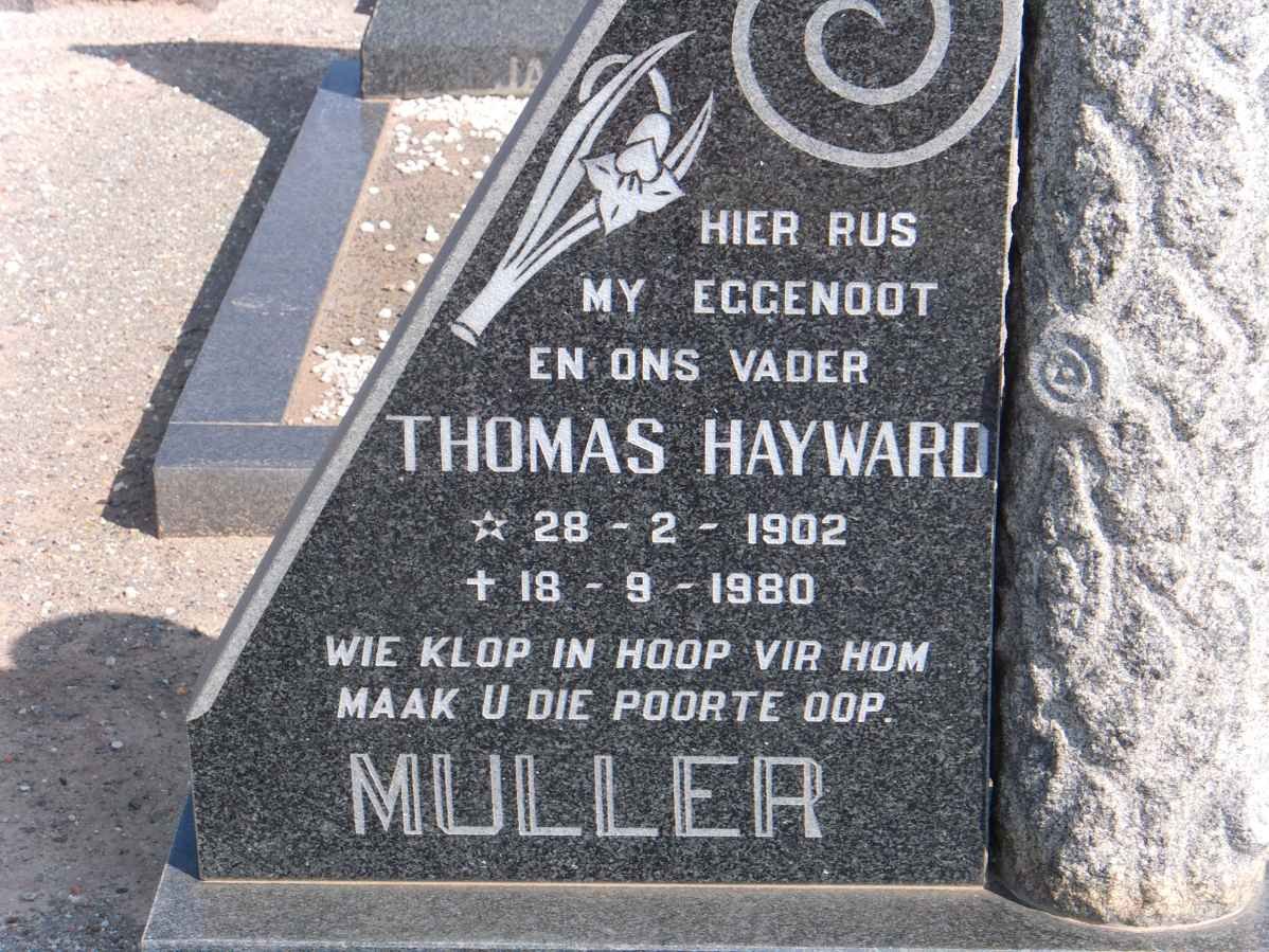 MULLER Thomas Hayward 1902-1980