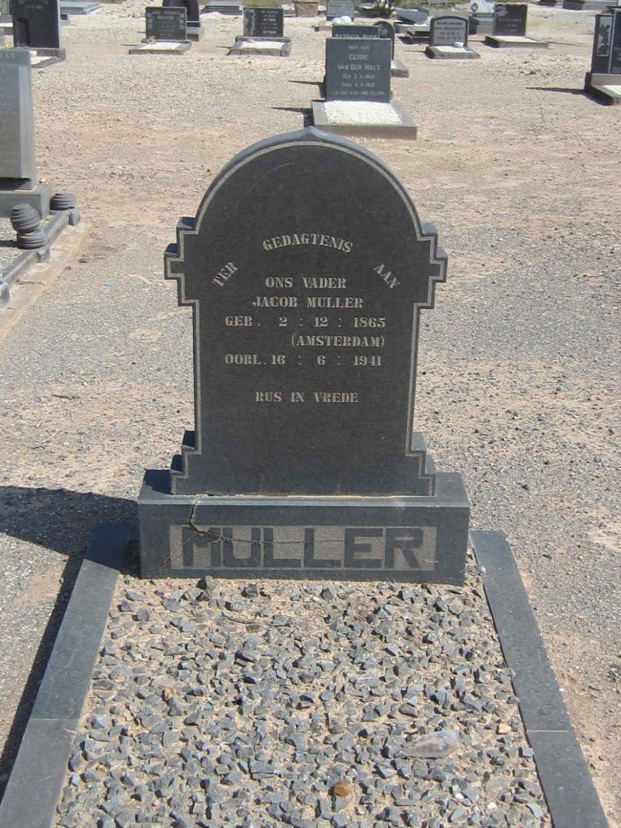 MULLER Jacob 1865-1941